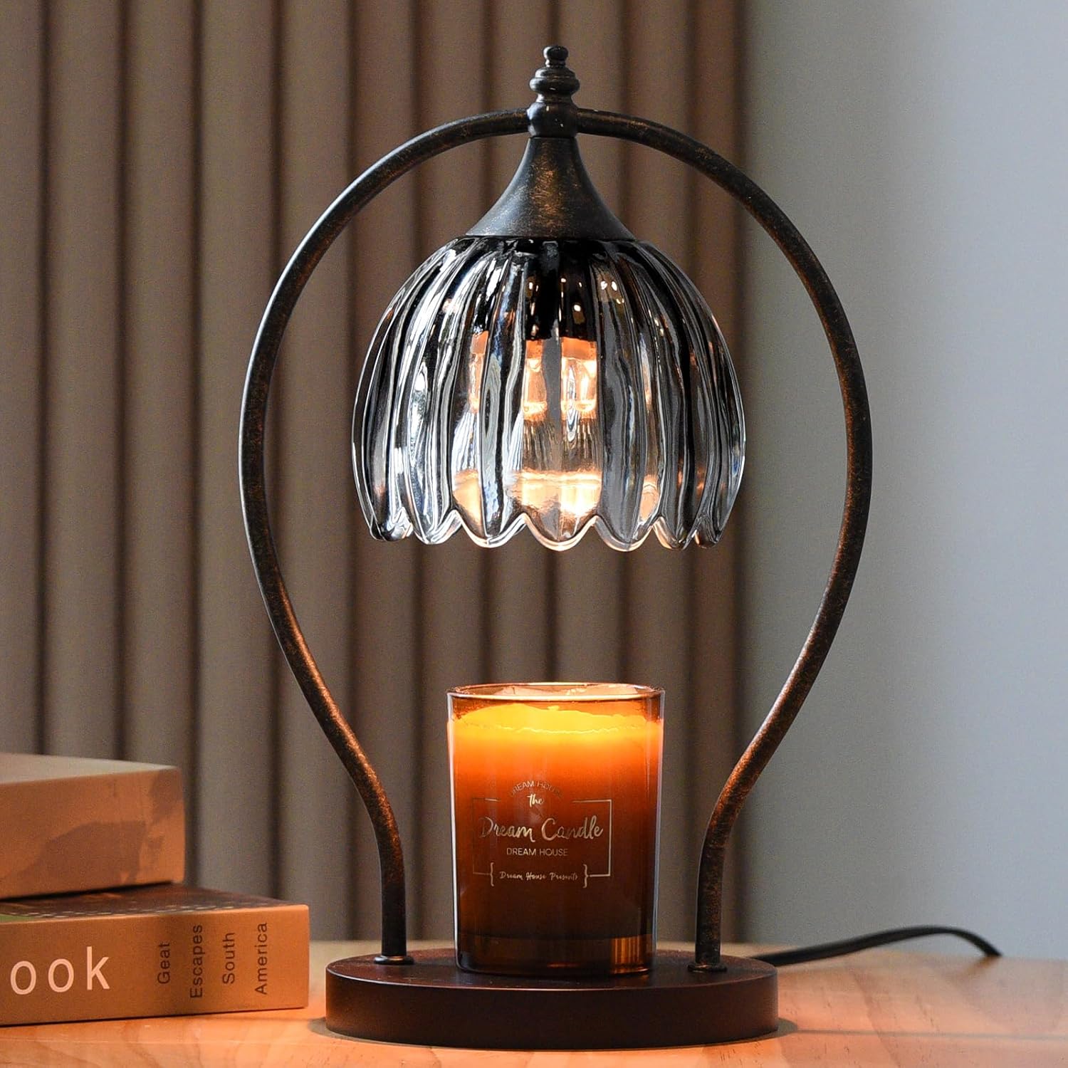 Candle Warmer Lamp with Timer for Safe and Elegant Home Decor