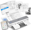 Inkless Portable Printer for Travel 300DPI Thermal Printer - Compact
