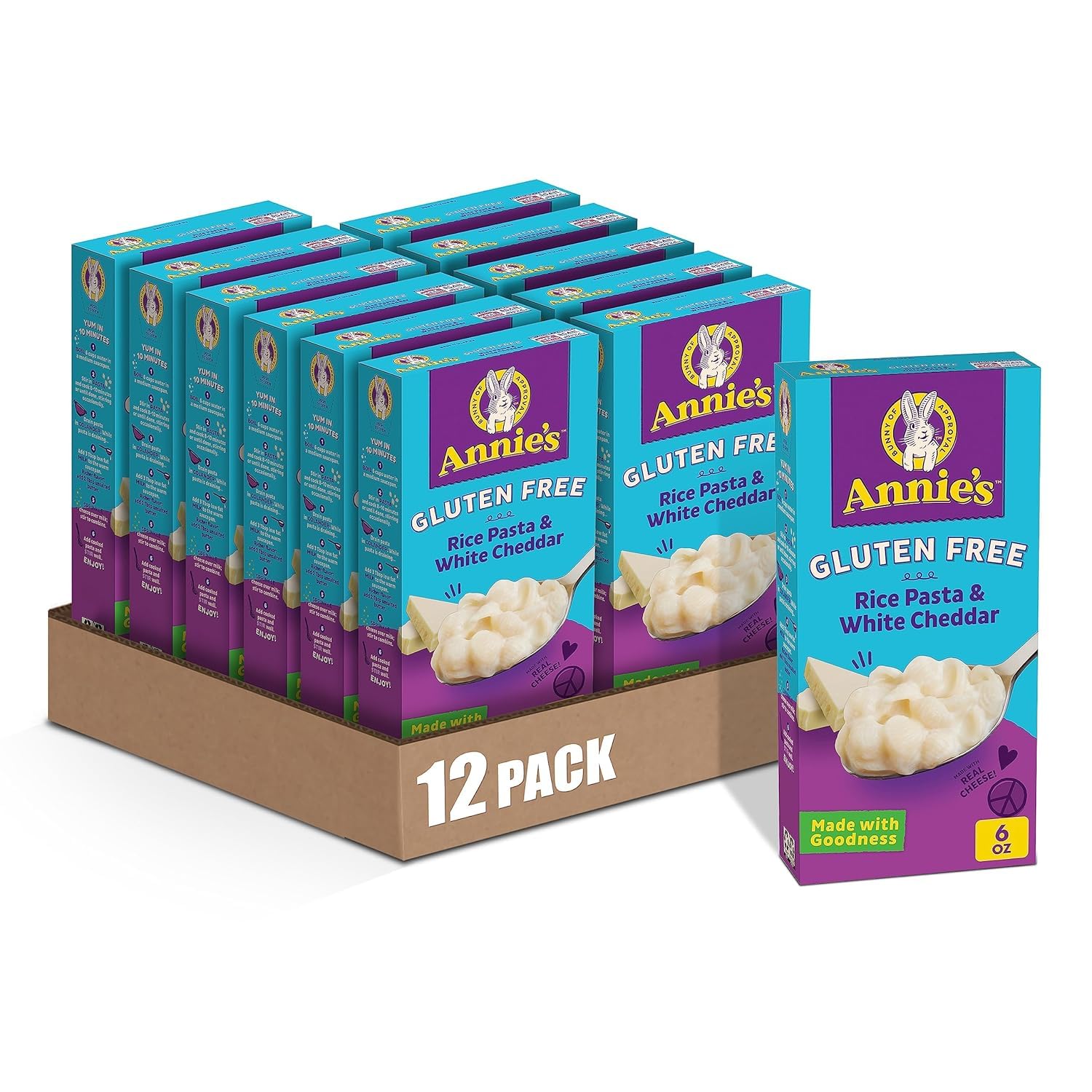 Annie's Gluten Free Macaroni and Cheese with White Cheddar