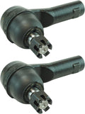 TRQ Front Outer Tie Rod Set Compatible with 2011-2017 Honda Odyssey