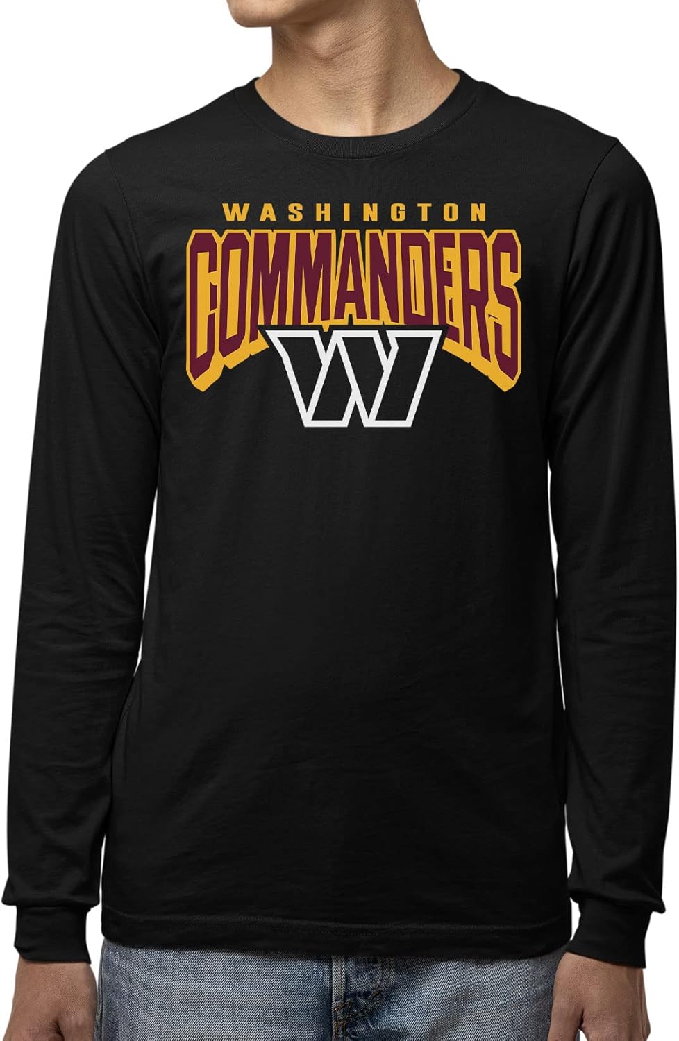NFL Commanders Long Sleeve T-Shirt for Ultimate Fan Comfort