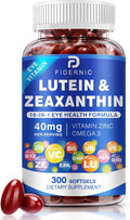 Lutein and Zeaxanthin Eye Vitamins - 40 mg Lutein & 8 mg Zeaxanthin