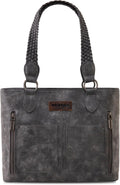 Wrangler Distressed Tote Bag for Women Western Purse - Multi Pocket