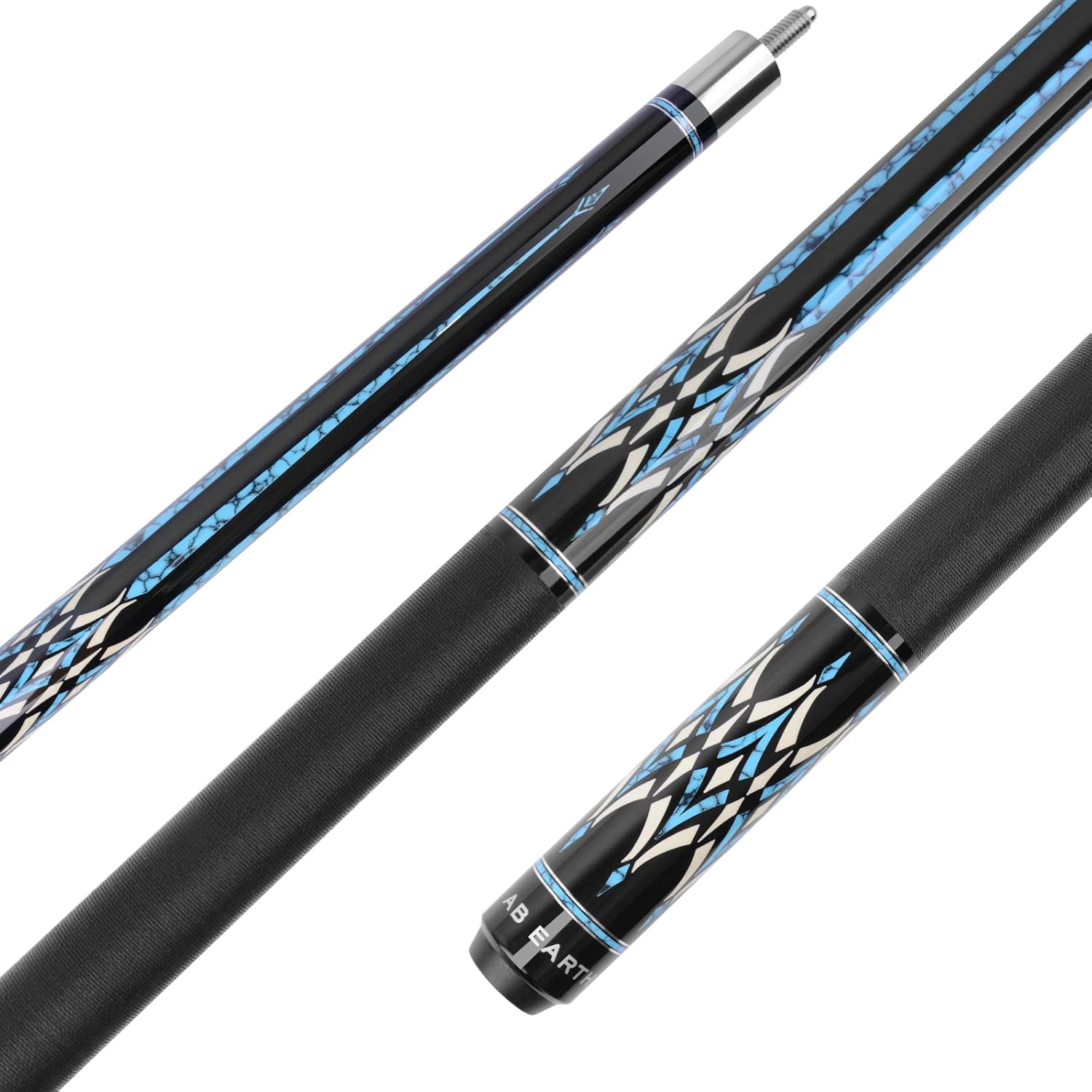 58 Inch Pool Cue Stick with Irish Linen Wrap for Billiards