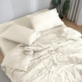DOZ Sheet Set Twin Ivory - 100% Viscose Bamboo Cooling Sheets