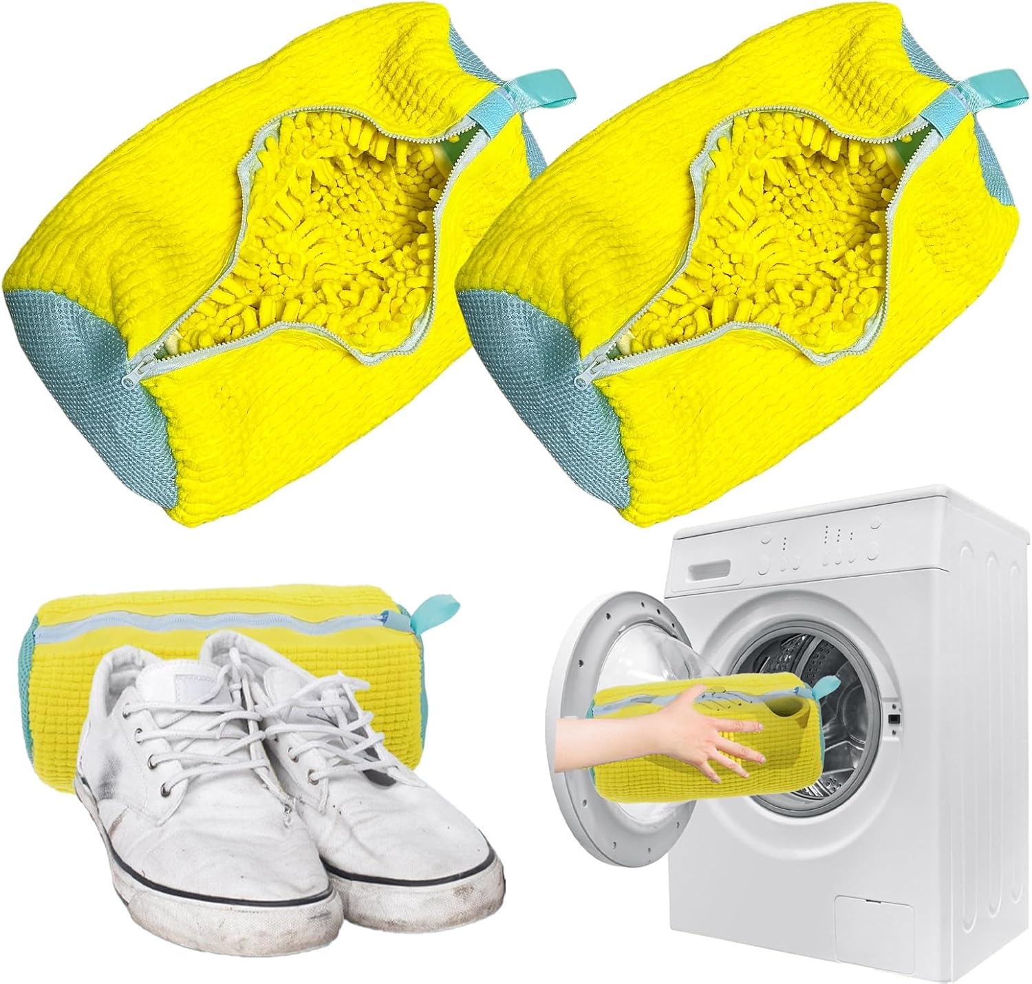 Deluvo Shoe Cleaning Bag Set - 360 Deep Clean!