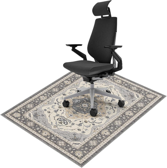 Vicwe Office Chair Mat for Hardwood and Tile Floors, 48x60 in