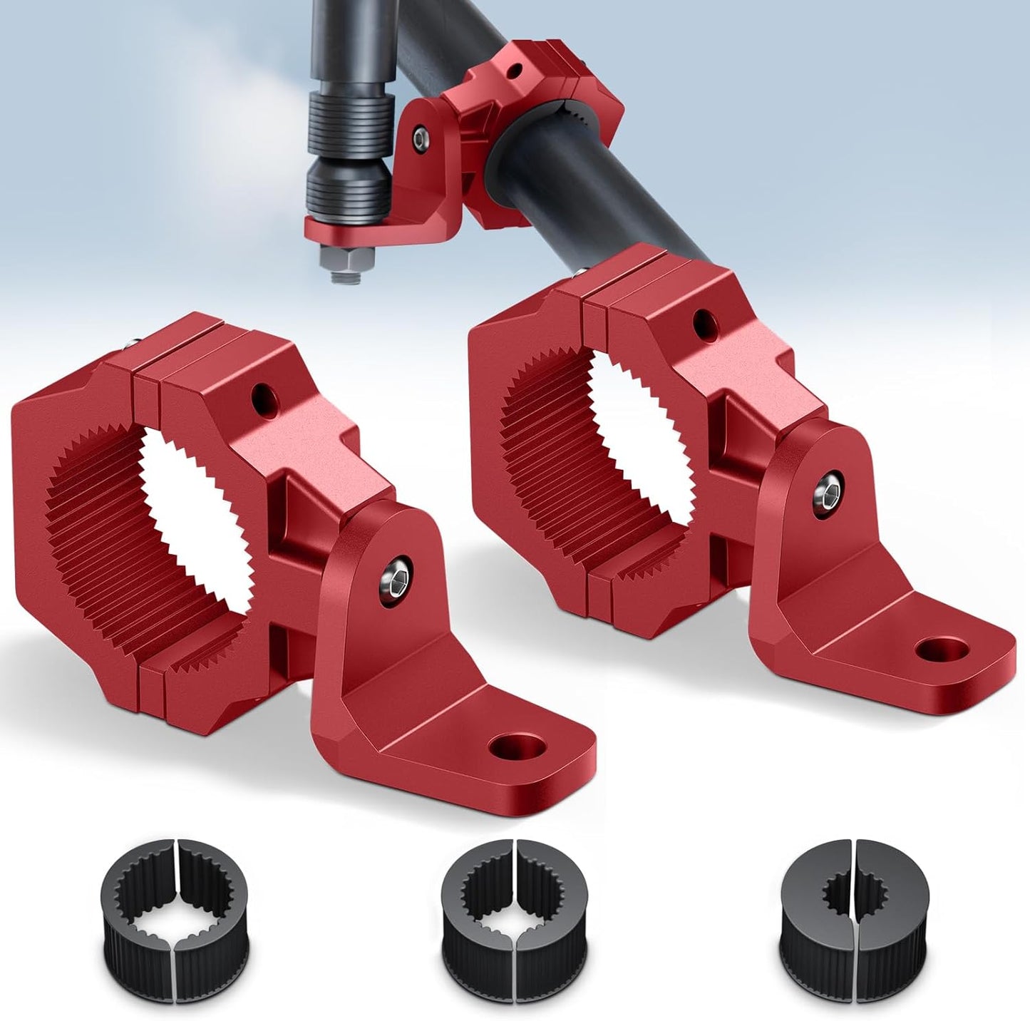 Ehaho UTV Whip Mount: Heavy Duty Adjustable Flag Mount Bracket