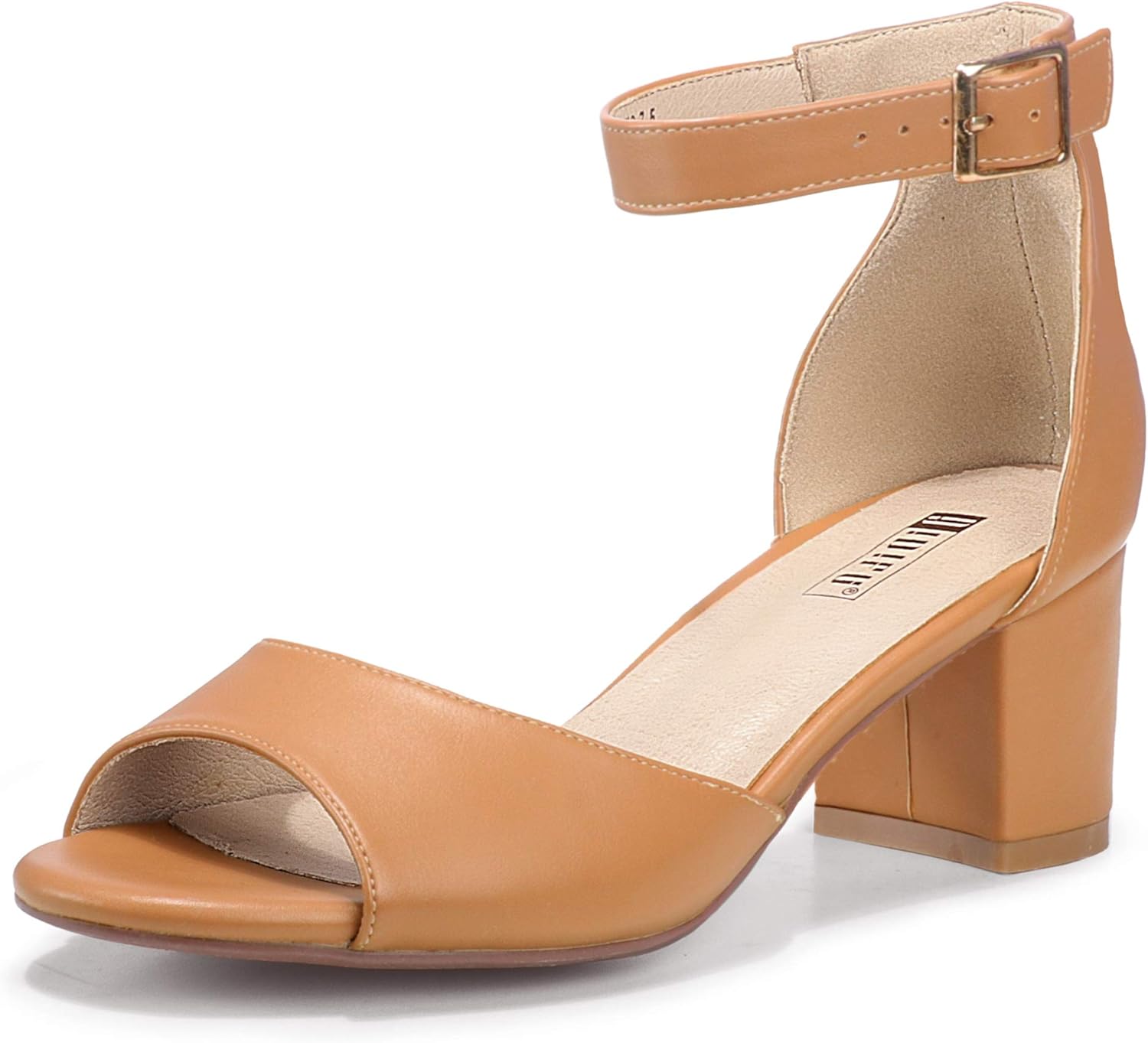 IDIFU Women's Candie Low Block Heels Sandals for Any Occasion