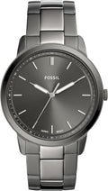 Fossil Men's Minimalist 44mm Quartz Watch - Mid-Century Style