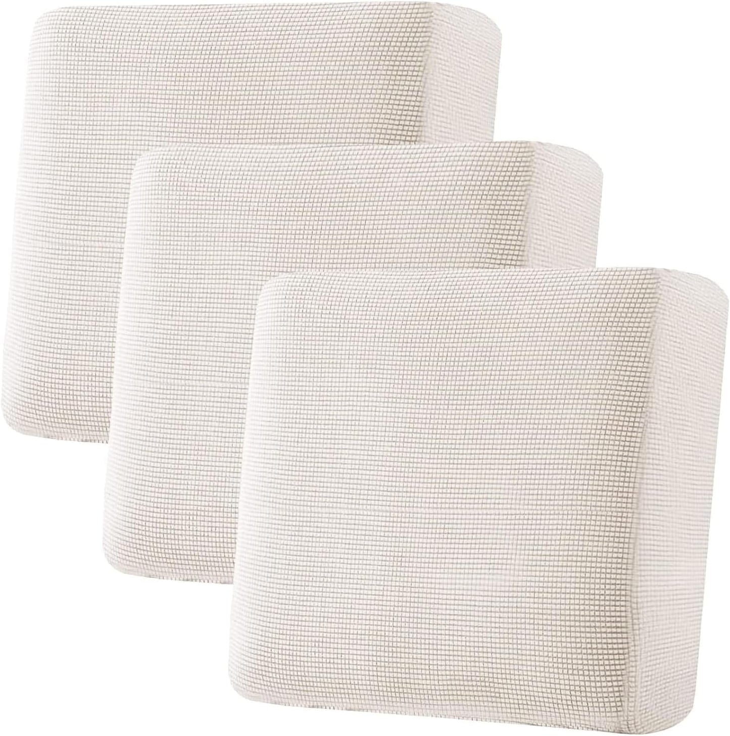 H.VERSAILTEX Super Stretch Seat Cushion Covers for Sofa & Couch