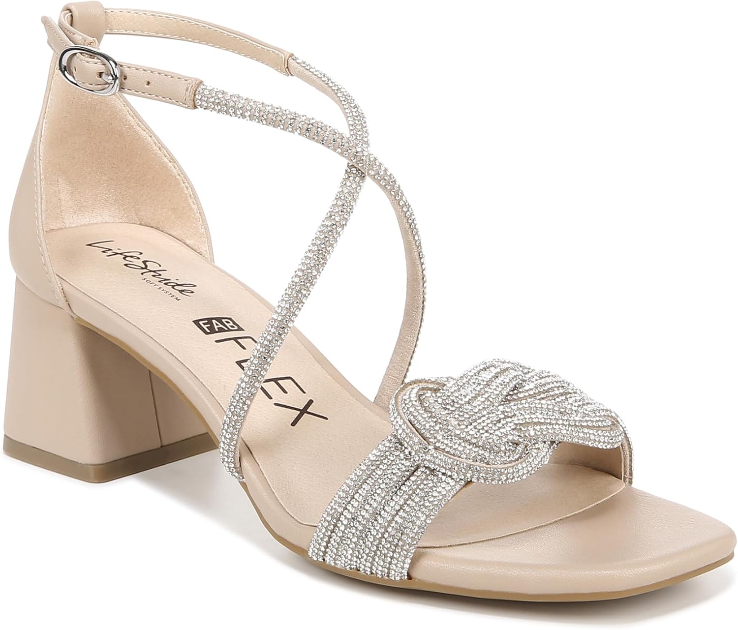 LifeStride Women's Captivate Strappy Block Heel Dress Sandals Review
