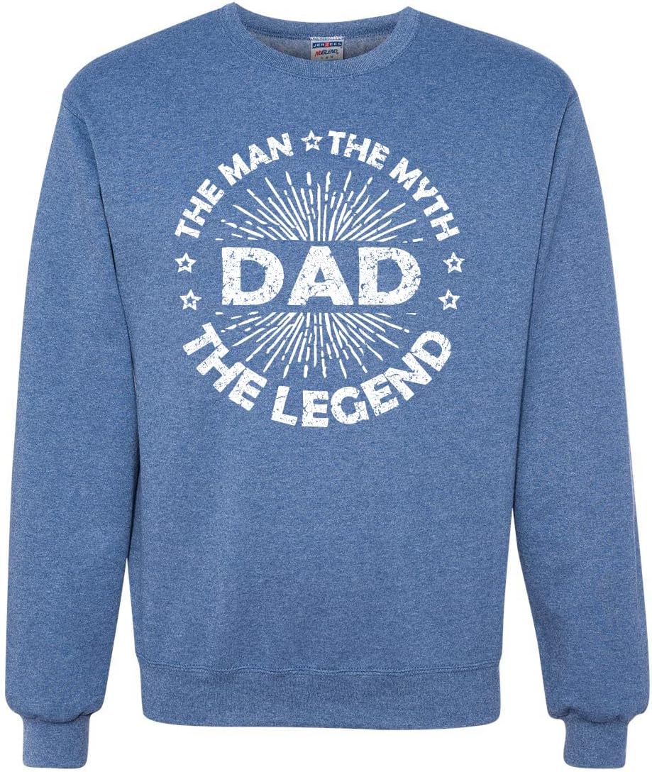Wild Bobby Dad Man Myth Legend Funny Sweatshirt for Fathers Day