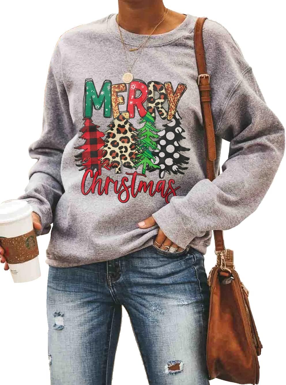 Merry Christmas Graphic Sweatshirt by RETSUGO