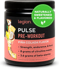 LEGION Pulse Pre Workout - Natural Nitric Oxide Boost (Pina Colada)