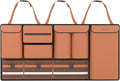 Backseat Hanging Organizer with Large Storage Bags - Large Capacity PU