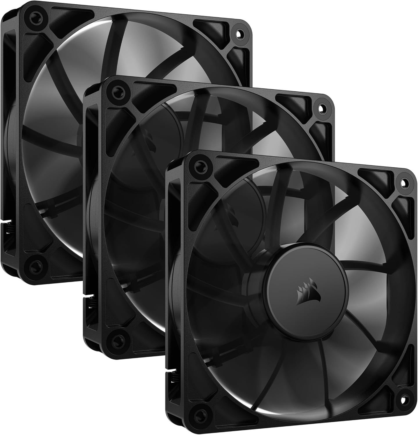 CORSAIR RS120 120mm PWM Fans for Low-Noise Cooling Solutions