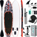 Inflatable Stand Up Paddle Board 10ft8 x 33in - Stable, Light SUP