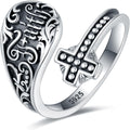 Sterling Silver Abalone Dragonfly Turquoise Spoon Ring for Women