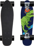 KO-ON Skateboard 22 in Mini Cruiser Skateboard for Kids - Stable Ride