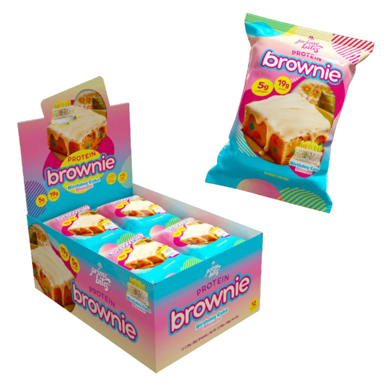 Prime Bites Protein Brownie - Delicious Low Sugar Treats