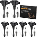 Ignition Coils & Spark Plugs Compatible with Nissan 3.5L V6 - Reliable