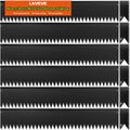 Landscape Edging Galvanized Steel Black - Hammer-in Metal Border