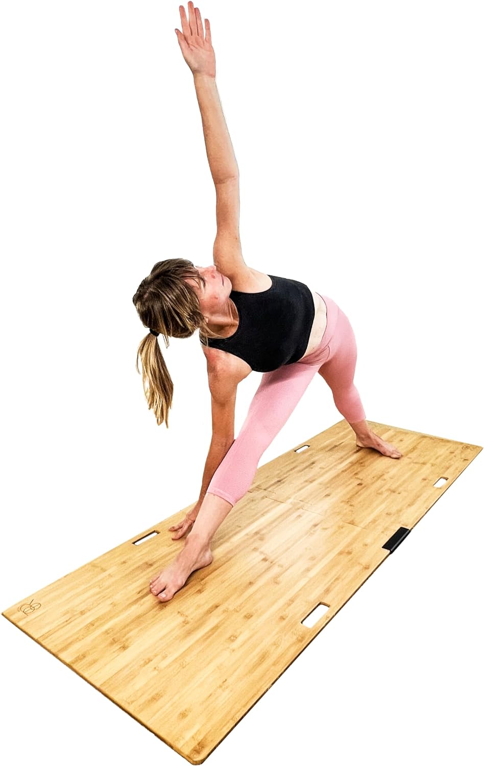 Root Board: Portable Bamboo Yoga Mat for Any Surface