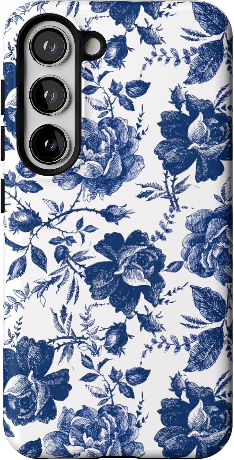 Casely Galaxy S23 Case - Rose to Fame Coquette Floral Design