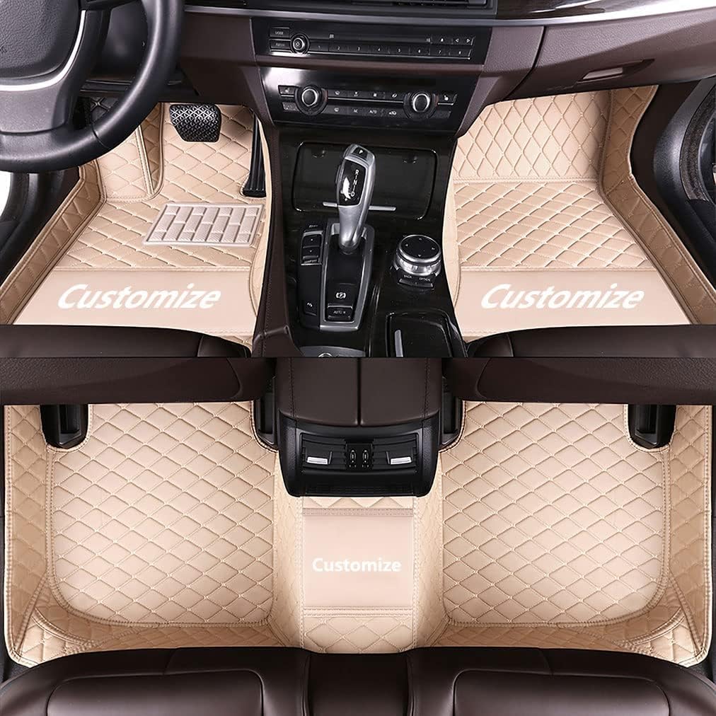 Custom Fit Car Floor Mats - Full Coverage Leather Liners