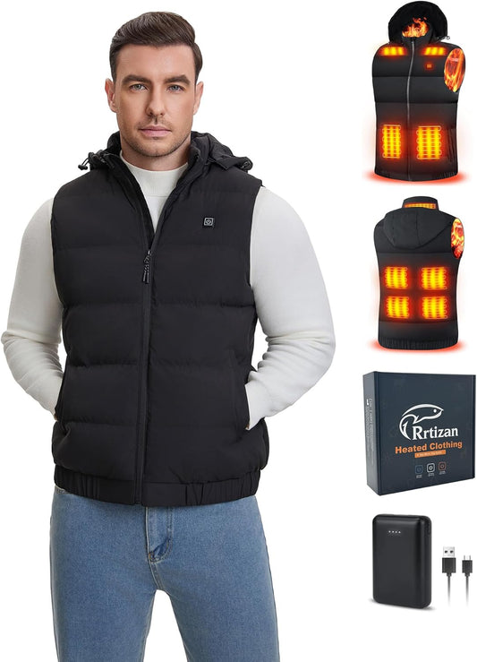 Rrtizan Heated Vest for Men: Lightweight Electric Heating Gear