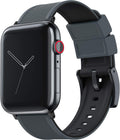 Elite Silicone Apple Watch Band - Black Hardware, Universal Fit