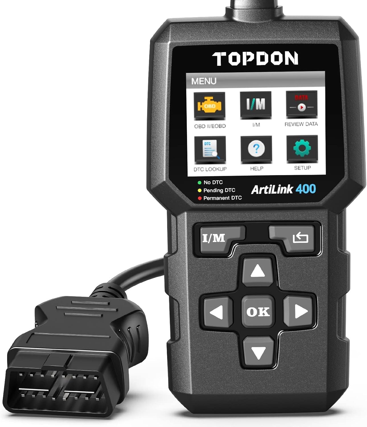 TOPDON AL400 OBD2 Scanner: Full Diagnostic Tool for Cars