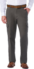 Haggar Comfort Stretch Classic Fit Cargo Pant - Durable Comfort