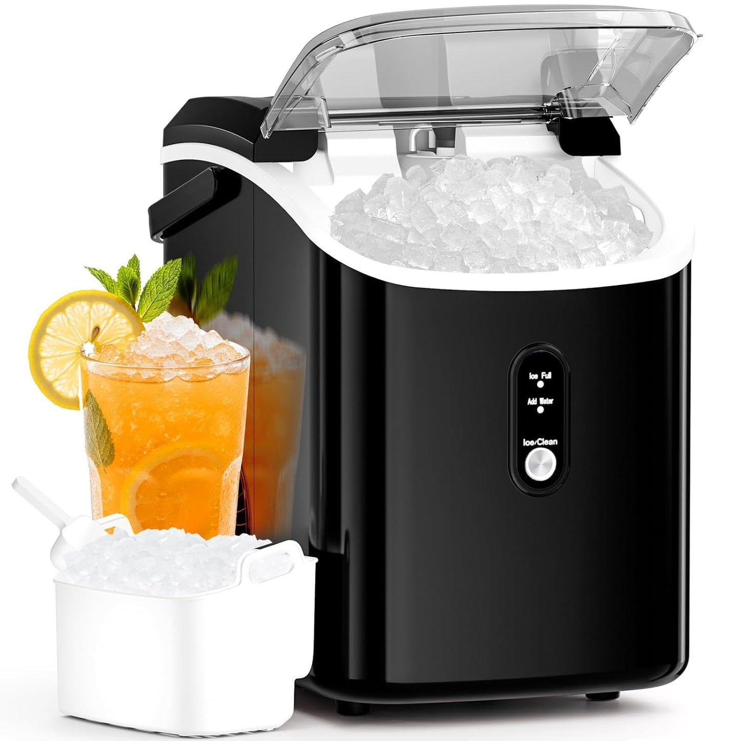 Nugget Countertop Ice Maker with Soft Chewable Pellet Ice