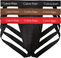 Calvin Klein Men's Cotton Stretch 3-Pack Jock Strap - Soft Support