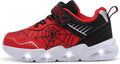 Light Up Shoes for Toddler Boys - Breathable Mesh LED Sneakers