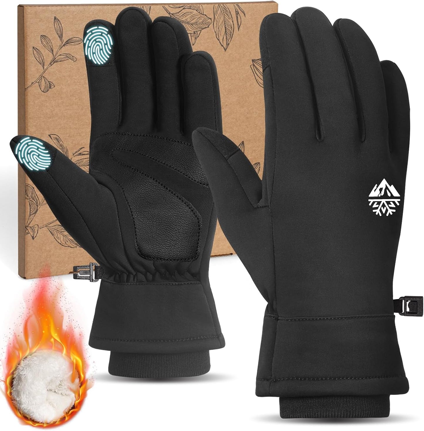 Waterproof Thermal Touchscreen Gloves by RIGWARL