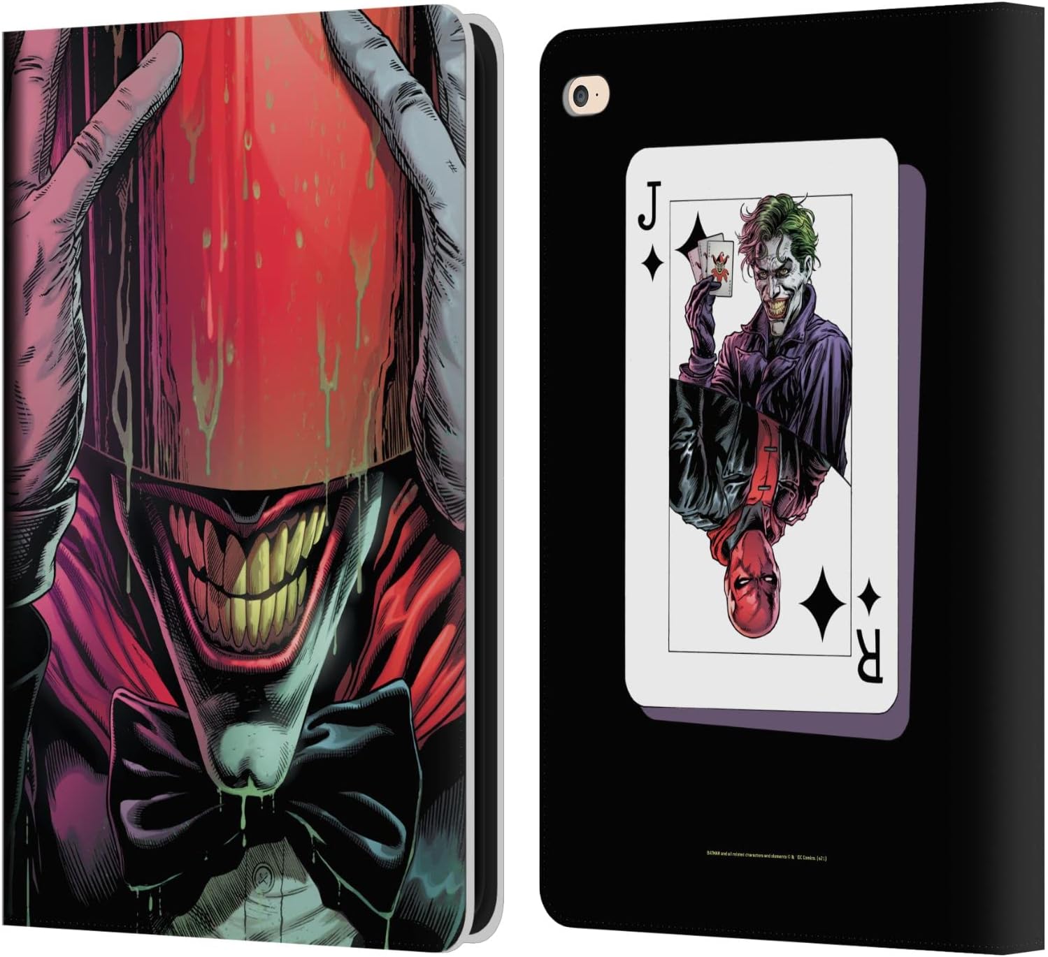 Batman DC Comics Red Hood Leather Wallet Case for iPad Air 2