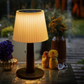 Solar Table Lamp - Cordless 3-Mode Outdoor Indoor Lighting