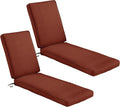 72 in Montlake Chaise Lounge Cushion Set of 2 - Heather Henna