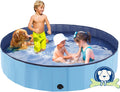 Foldable Dog Pool Portable Pet Bath Tub and Kiddie Swimming Pool