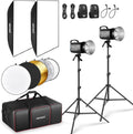 NEEWER 600Ws Studio Monolight Flash Kit - Powerful Daylight Lighting