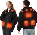 DR.PREPARE Heated Hoodie Unisex - 9-Zone Plush Heated Pullover