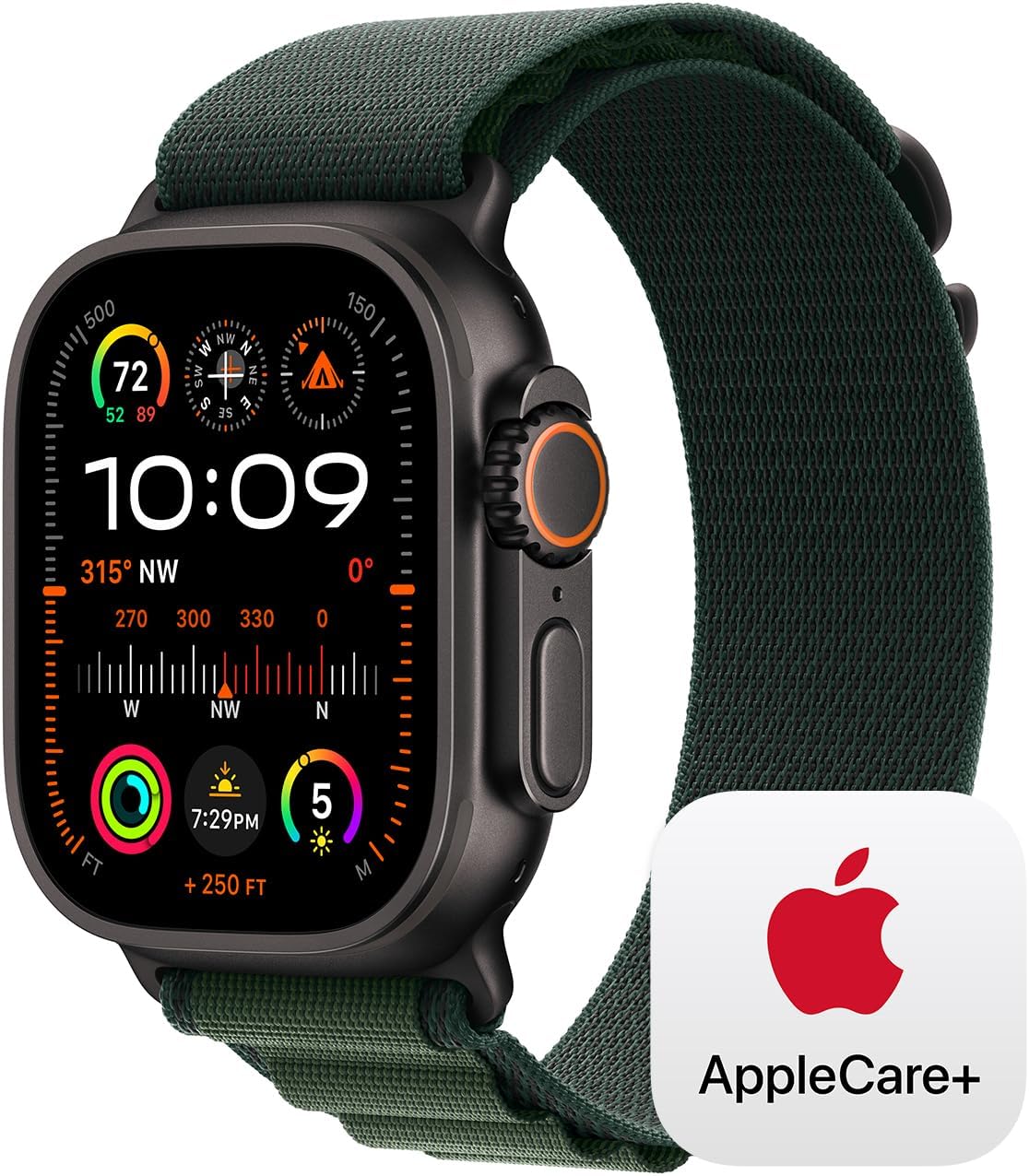 Apple Watch Ultra 2: GPS + Cellular, Sport Watch, Titanium Case, Fitness Tracker