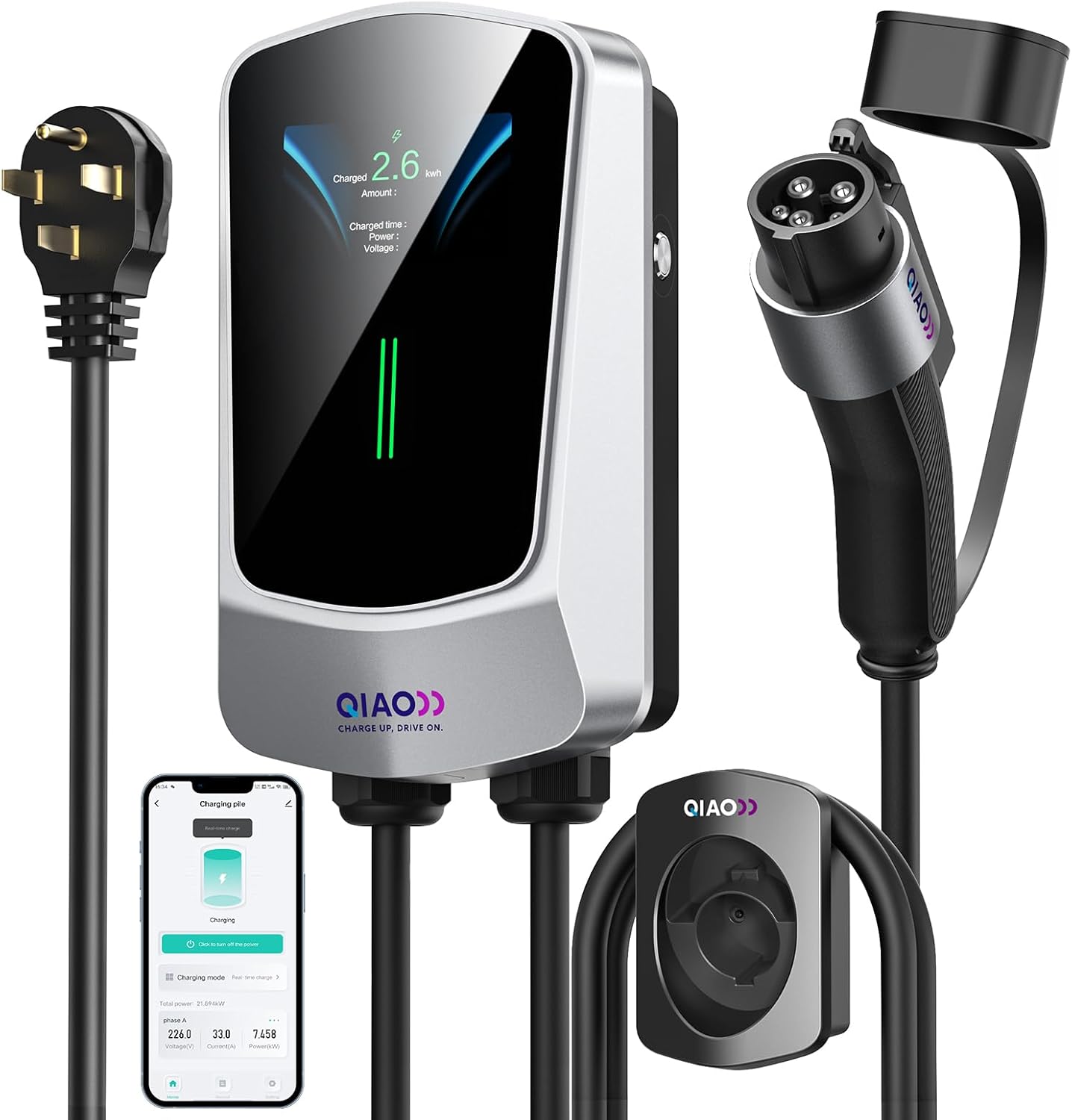 Fast Charging EV Charger with App Control