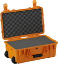 22 in Large Rolling Lockable Hard Storage Case Model 300 - Orange