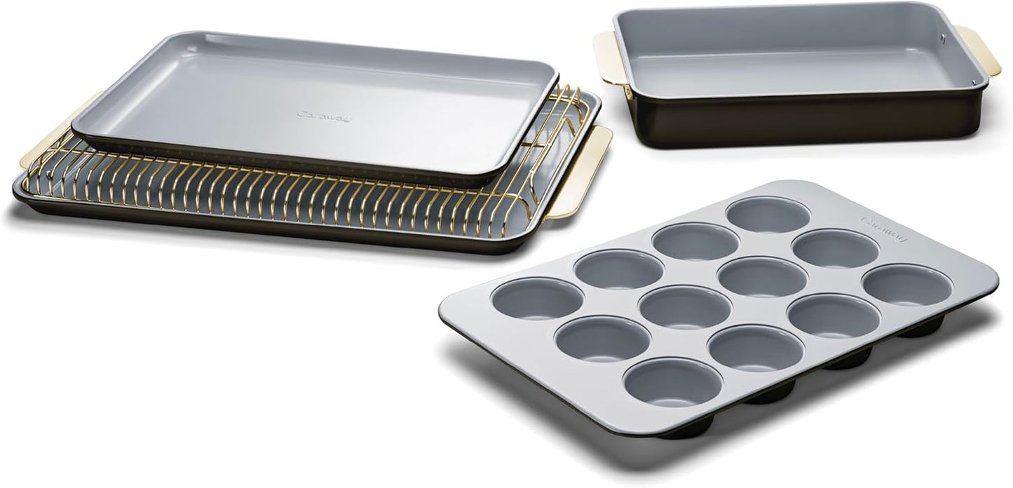 Caraway Nonstick Ceramic Bakeware Set for Effortless Baking