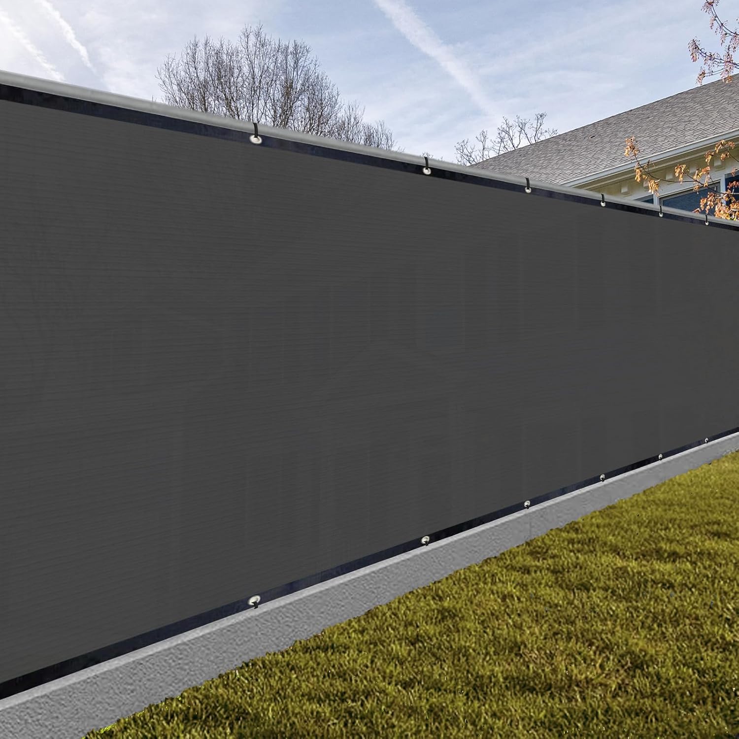 SUNNY GUARD Privacy Screen Fence 6ft x 46ft for Outdoor Spaces