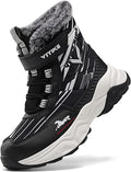 Boys Hiking Boots Kids Winter Snow Boots - Warm, Anti-Skid